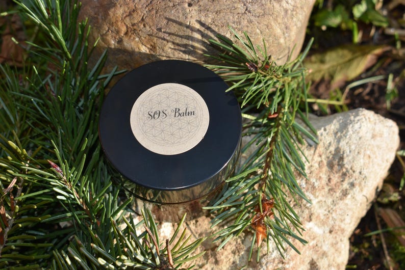 SOS Balm - Plantain/Plant Power/Spirituality/Natural Help/Wild Plant image 3