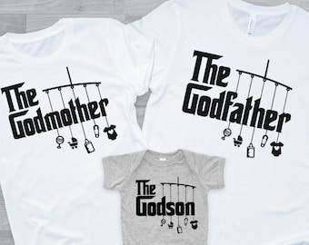 Godfather Tee I Am The Godfather They Call Me Godfather Because Partner In Crime Makes Me Sound Like A Bad Influence Godparent Invitation
