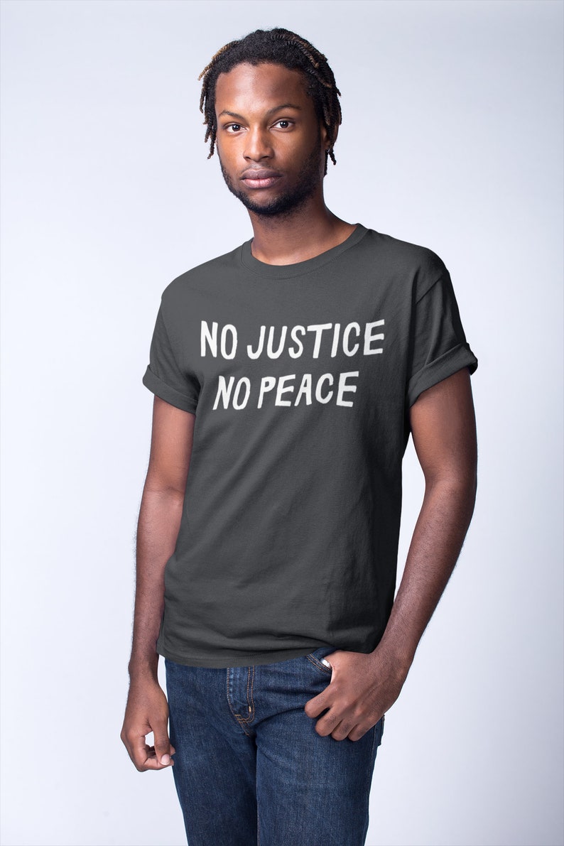 Black Lives Matter No Justice No Peace BLM Shirt Justice Shirt No Justice No Peace Disarm Social Justice Defund Protest Shirt