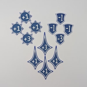Lorcana TCG 3D Printed Game Tokens - Mix-and-Match The Counters You Want!