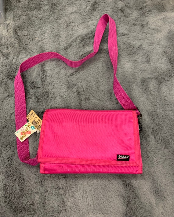 New Vintage Mundi Walla bag Pink Etsy Canada
