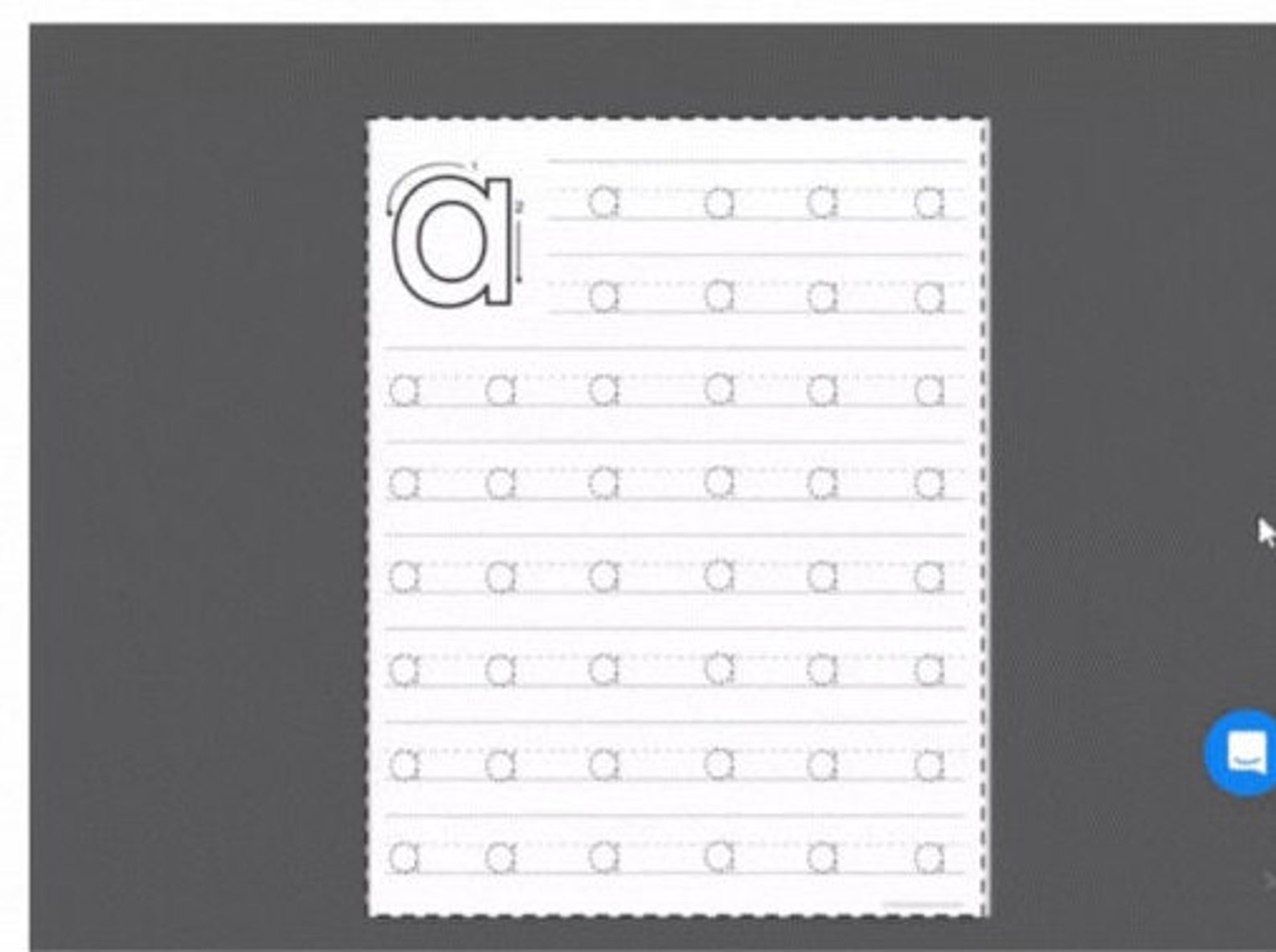 Uppercase and Lowercase Letter Tracing Worksheets, Kindergarden