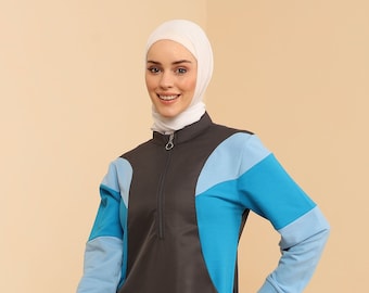 Active Jubba for Ladies, Prayer Jilbab, Salah Dress, Muslim Prayer Gown, Islamic Dress, Muslim Gift, Mother&#39;s Day Gift, Gift for Her