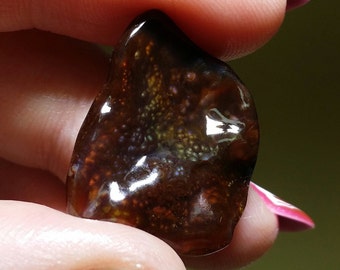 17.75 carat Arizona fire agate