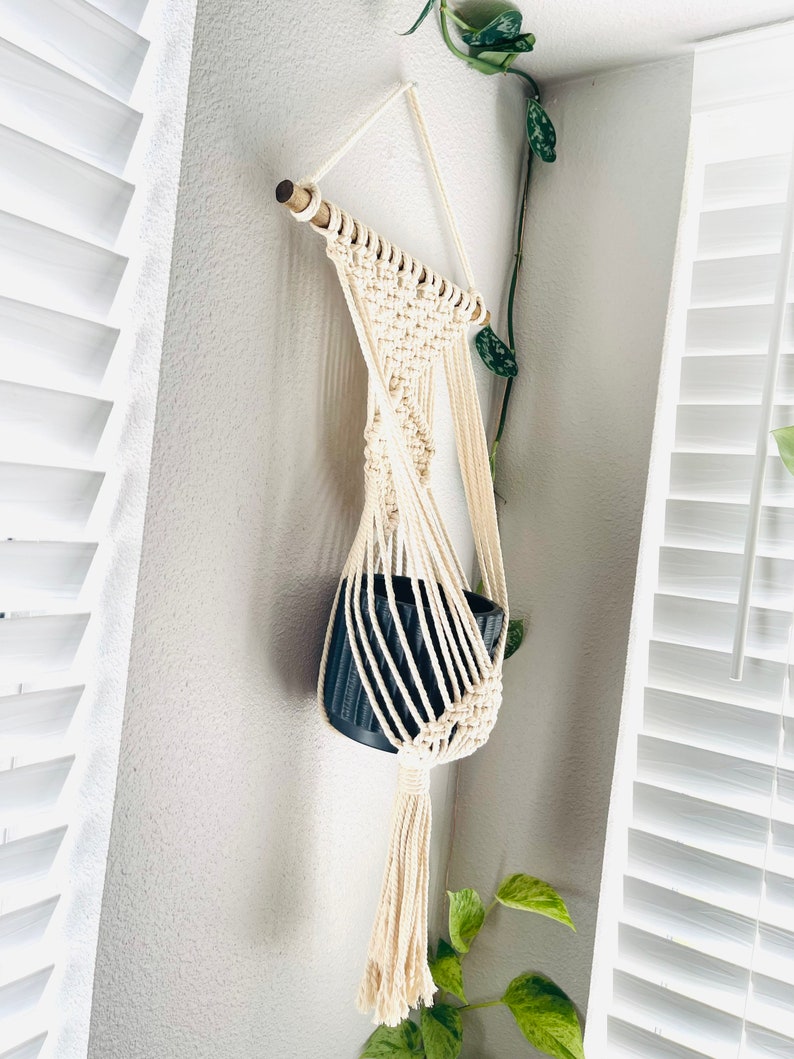 Macrame Wall Hanging Plant Hanger Etsy