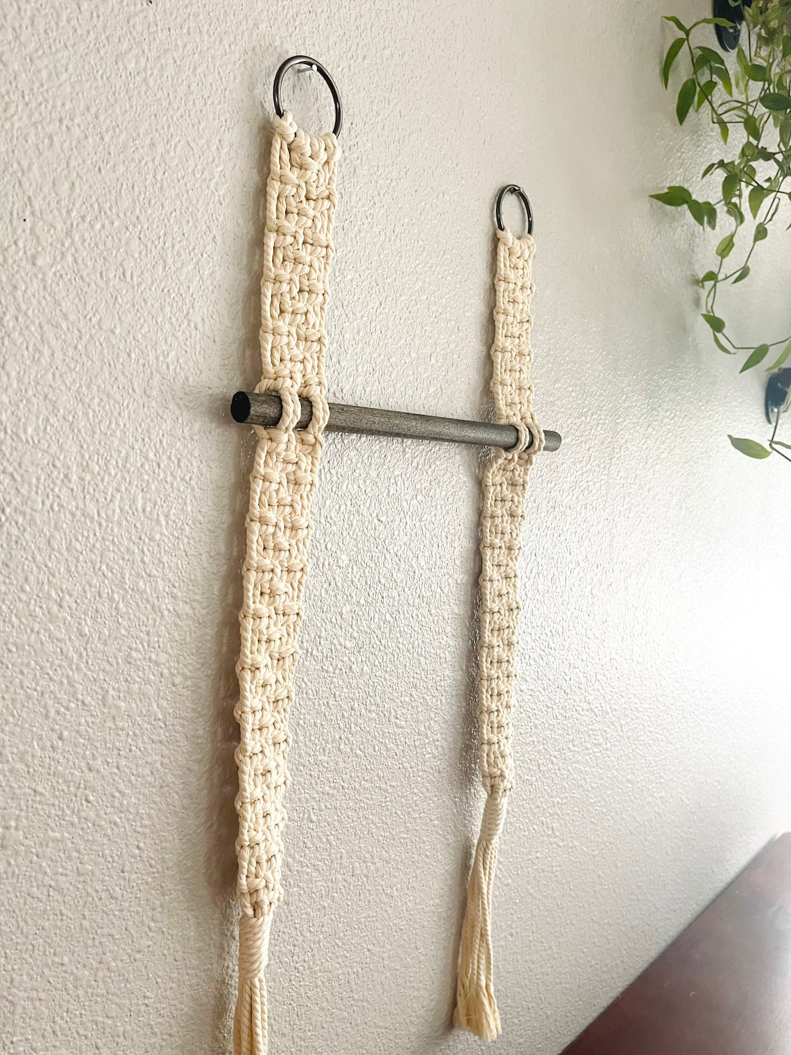 Macrame Hat hanger / Key Hanger Etsy