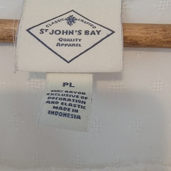 Embroidered Blouse Vintage | St. John's Bay | Siz… - image 5