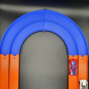 Hot Track - Double Track 180 Degree Turn Set - Snap Together 180 Degree Flat Turn Dual Track Connectors
