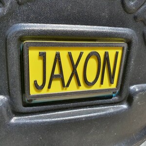 Personalized Toy Car Number Plate - 3D Printed Kids Name Plate image 6