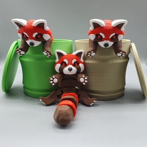 Cure red panda with a Bamboo home