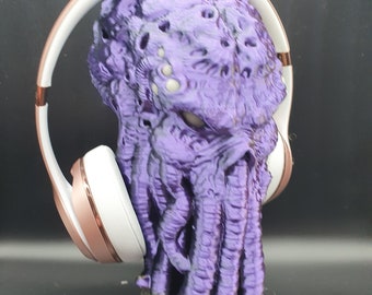 Cthulu Headphone Stand | Monster Headset Holder | Perfect Gamer Gift Headphone Holder