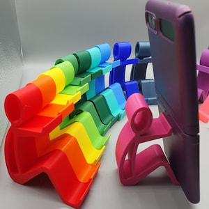 Stocking Filler For Man, Christmas Stocking Filler - Stick Man Mobile Phone Stand - Christmas Stocking Filler - Stocking Stuffer