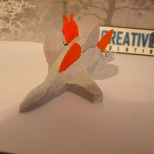 3D Printed Stegosaurus Guitar Pick Holder: Musician Gift image 7