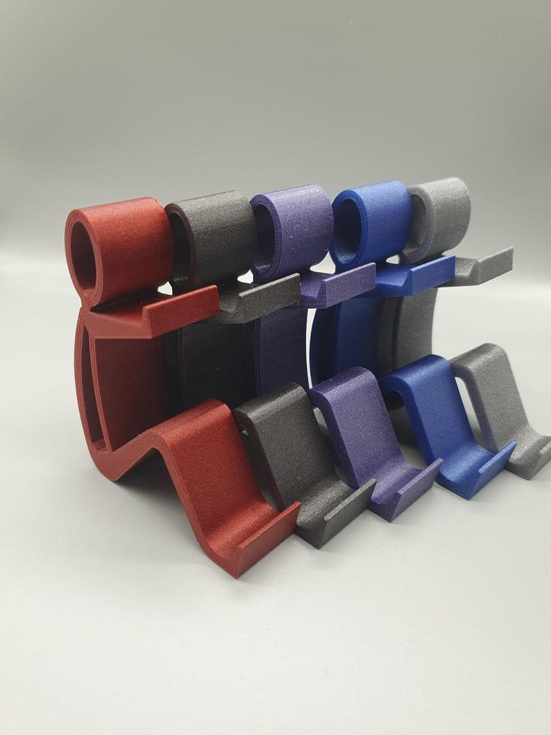 3D Printed Stickman Phone & Tablet Stand: Desk Accessory image 2