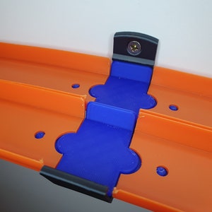 Toy Car Track Wall Mount Kit - 1 Lane Track Wall Mounts or 2 Lane Track Connectors image 5