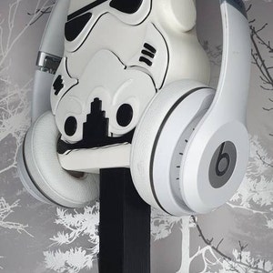 Trooper Headphone Stand: Fan Art Headset Display image 2