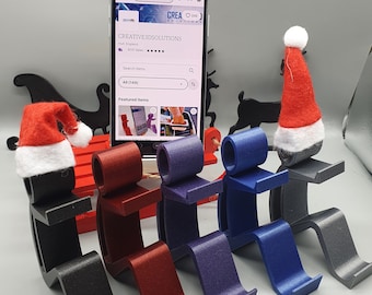 Stocking Filler For Man, Christmas Stocking Filler - Stick Man Mobile Phone Stand - Christmas Stocking Filler - Stocking Stuffer