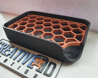 Modern PLA Soap Dish and Sponge Holder: Bathroom Essentials