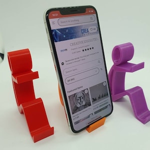 Stocking Filler For Man, Christmas Stocking Filler - Stick Man Mobile Phone Stand - Christmas Stocking Filler - Stocking Stuffer