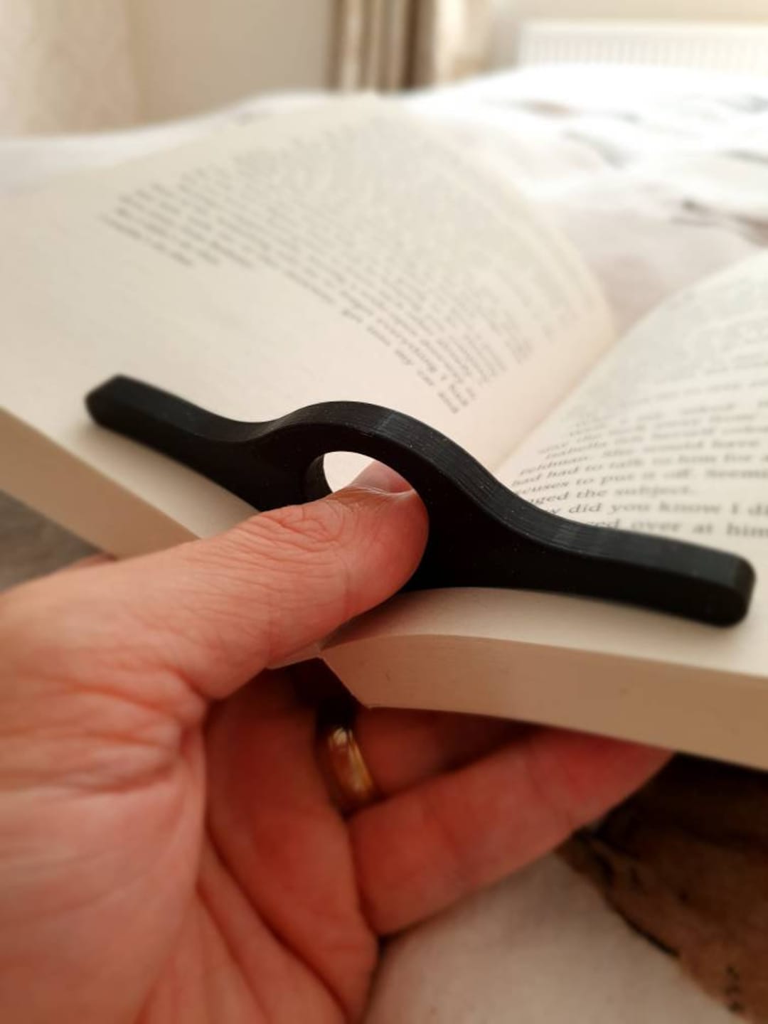Book Page Holder for Finger thumb Etsy UK