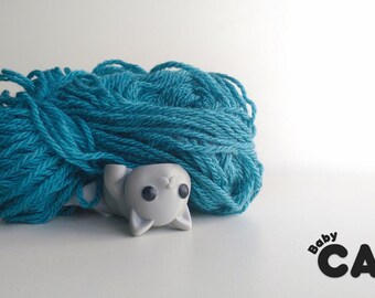KittyTwist™ Fidget Keyring: 3D Printed Articulated Cat Model