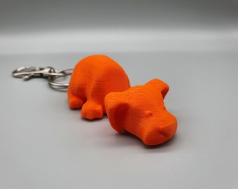 Dog Keychain Phone Holder: Snuggle Pup Gift