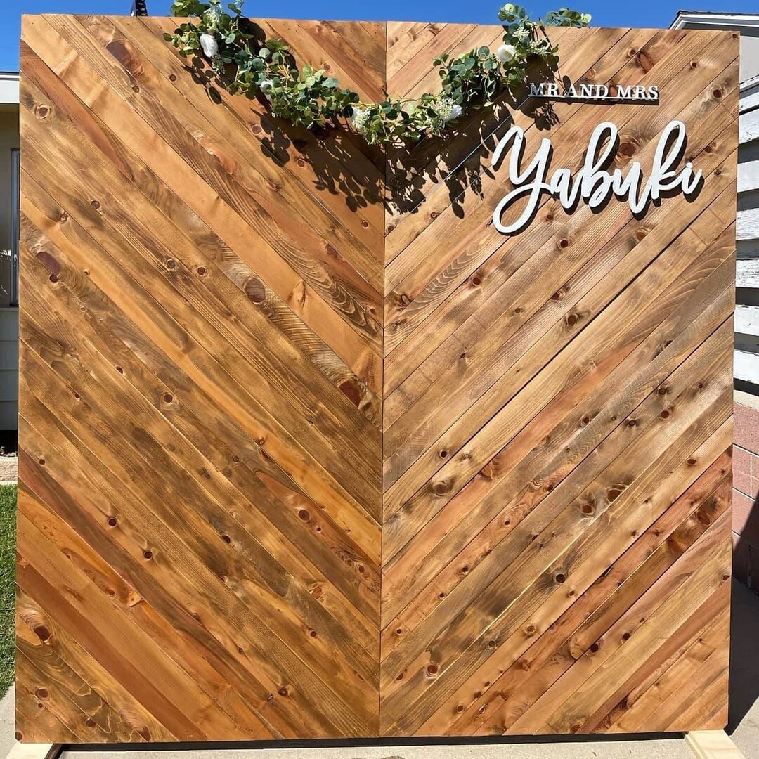 Real Wood Backdrop Etsy