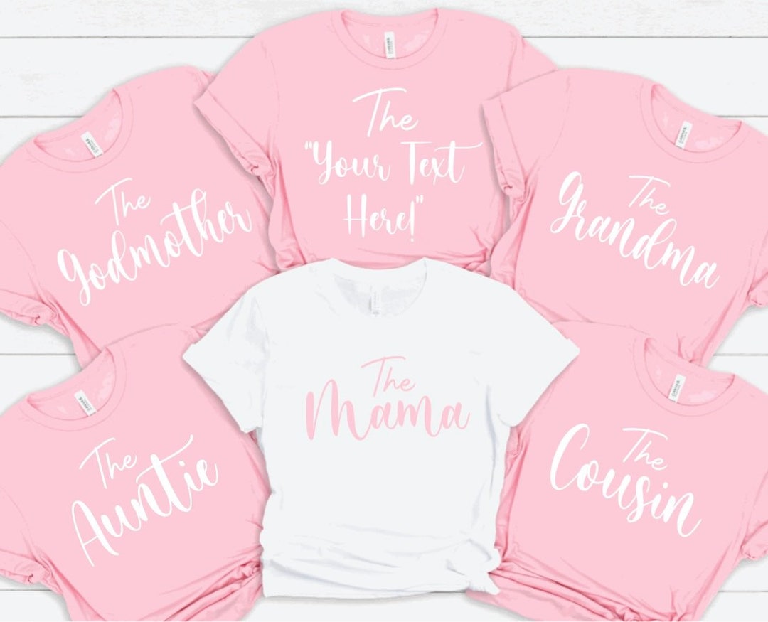 Baby Shower Family Shirts Matching New Baby Shirts Entire Family