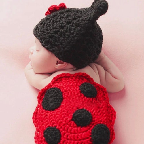 Baby Halloween Costume Ladybug Red Infant Newborn Outfit Etsy