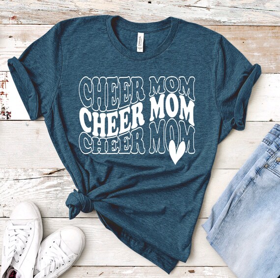 Cheer Mom My Heart Is Full Shirt Best Gift For Mom Cheer Mom My Heart Is Full Shirt Best Gift For Mom