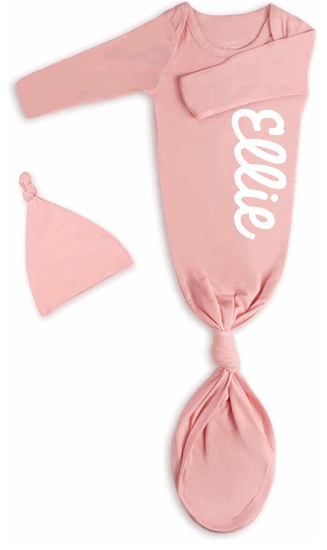 Baby Hospital Gown Personalized Outfit Newborn Take Home Outfit