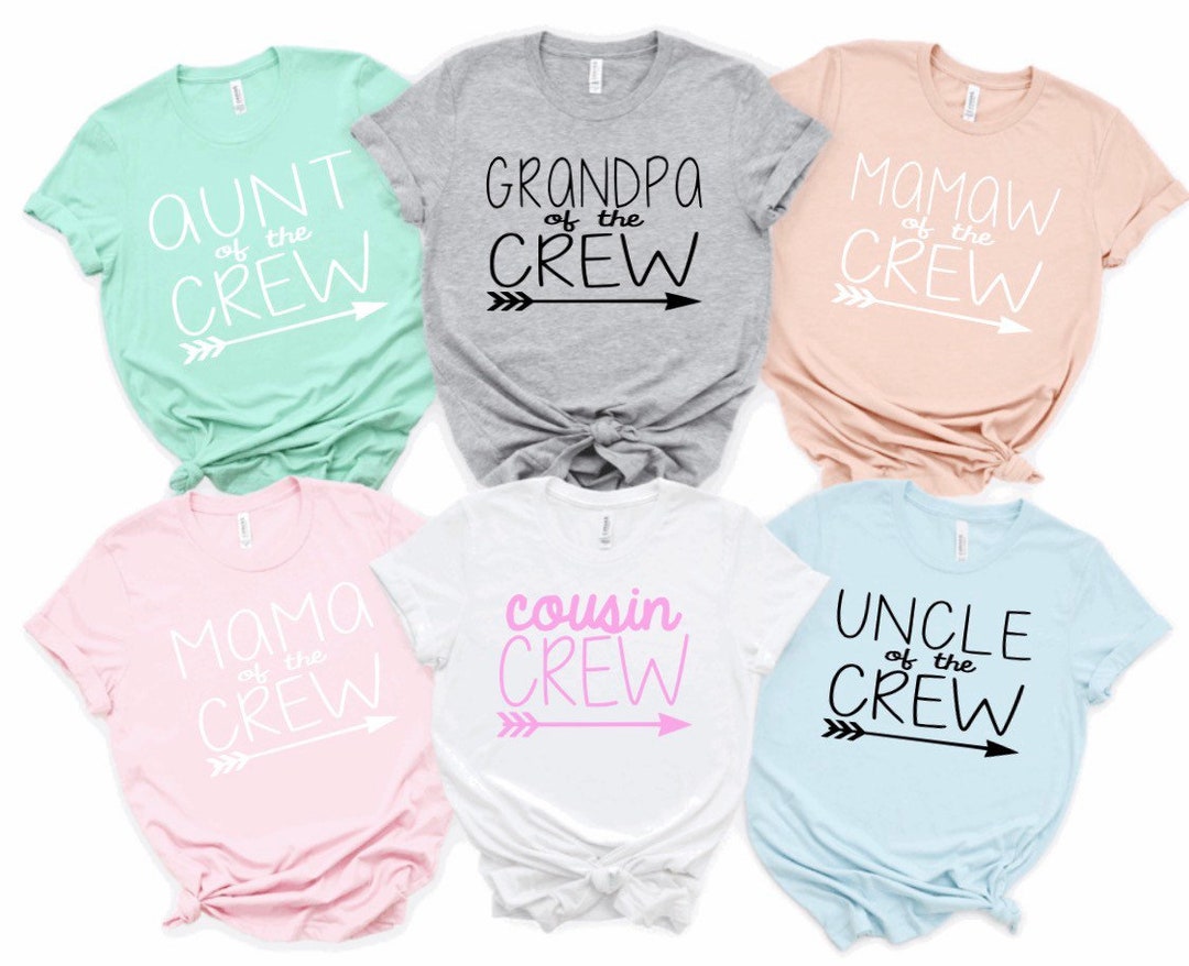 Cousin Crew Matching Family Cousin Shirts Grandparents Aunt - Etsy