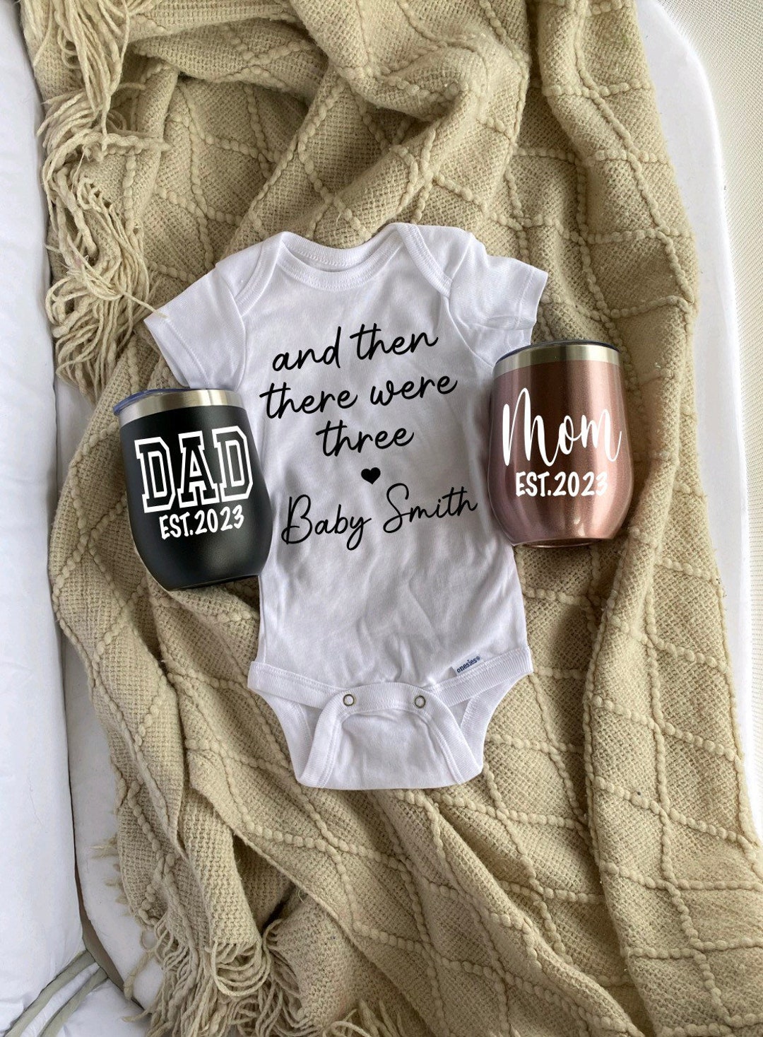 Pregnancy Announcement Gifts New Parents Gifts Keychain