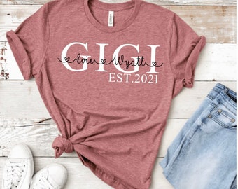 cute gigi shirts