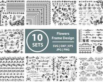 Download Vintage Border Svg Etsy