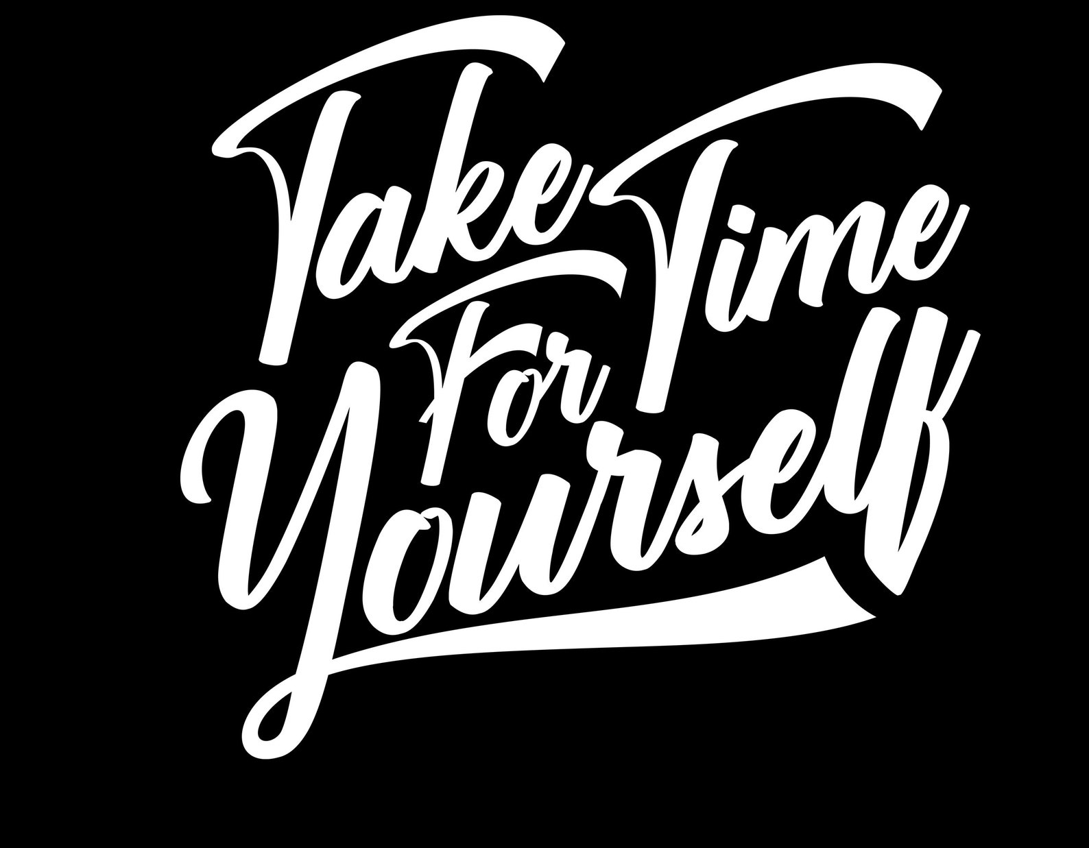 Nehmen Sie sich Zeit für sich selbst svg positive Etsy