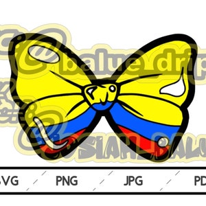 Ecuador Bow Svg, Ecuador flag Svg, Ecuador Svg, PNG,PDF,JPG - Printable and Cricut files