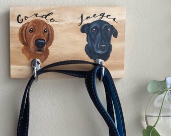 Dog Leash Holder Etsy