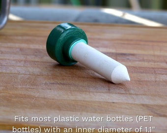 Plant Watering Spike Bottle Connector -  Use with Beverage Bottle to Water Plants - Indoor Spike