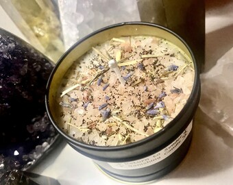 Return to sender candle,  witchy protection candle, energy cleanse candle , hex removal candle, witchcraft candle