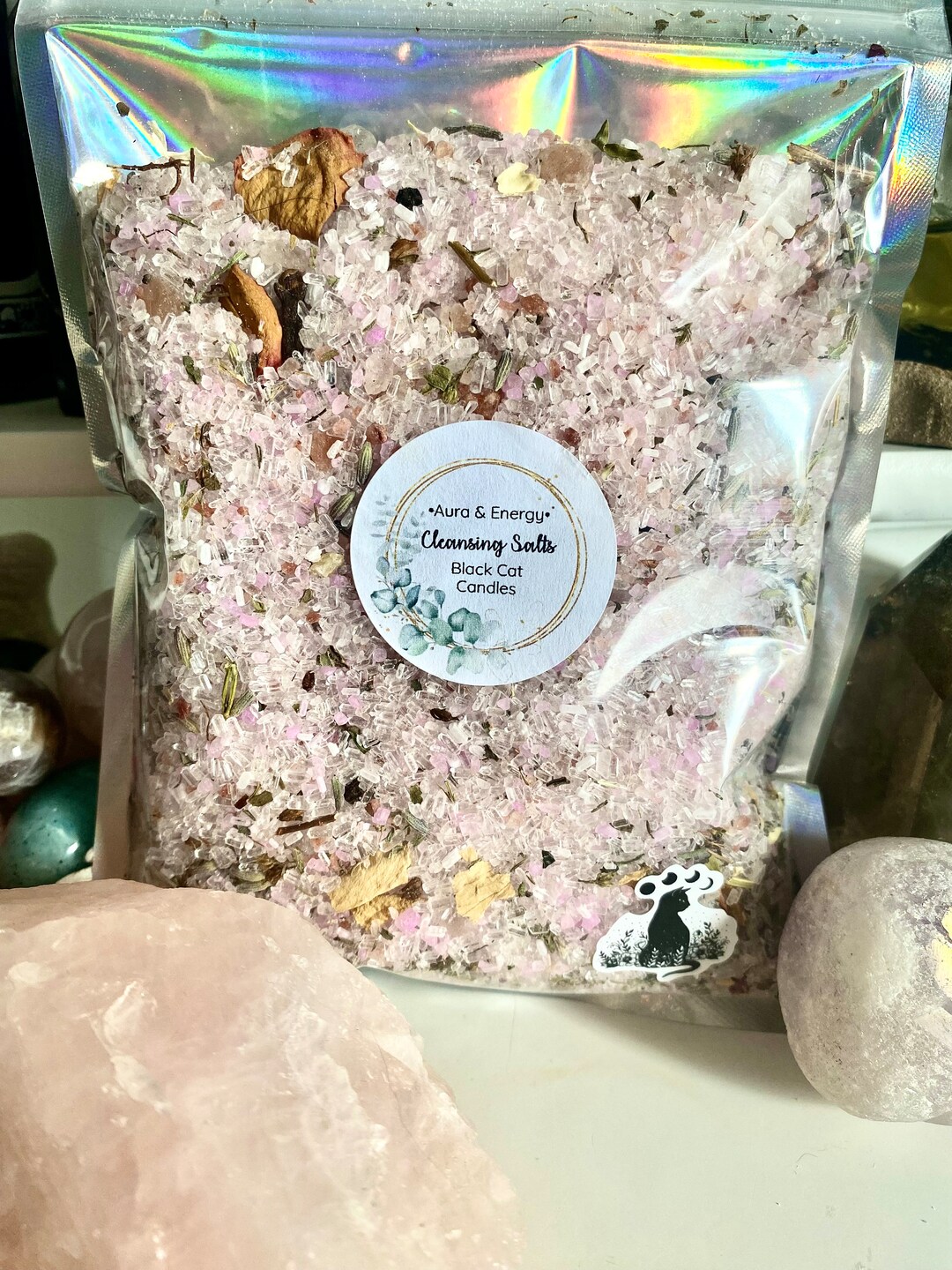 Spiritual Bath Salts Chakra Healing Bath Spell Ritual Bath Etsy UK