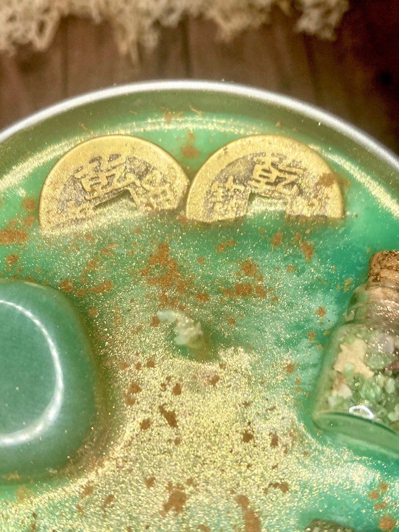 Money Spell Candle Money Candle Abundance Candle Wiccan Etsy UK