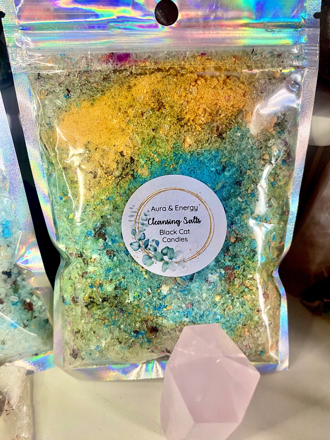 Spiritual Bath Salts Chakra Healing Bath Spell Ritual Bath Etsy UK