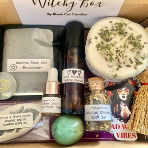 FREE postage, Witches bundle box, witchcraft bundle, witchcraft gift box, witchy box, witchcraft supplies box, witchy gift image 5