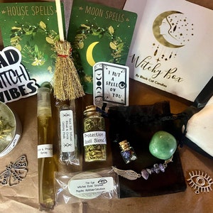 FREE postage, Witches bundle box, witchcraft bundle, witchcraft gift box, witchy box, witchcraft supplies box, witchy gift image 6