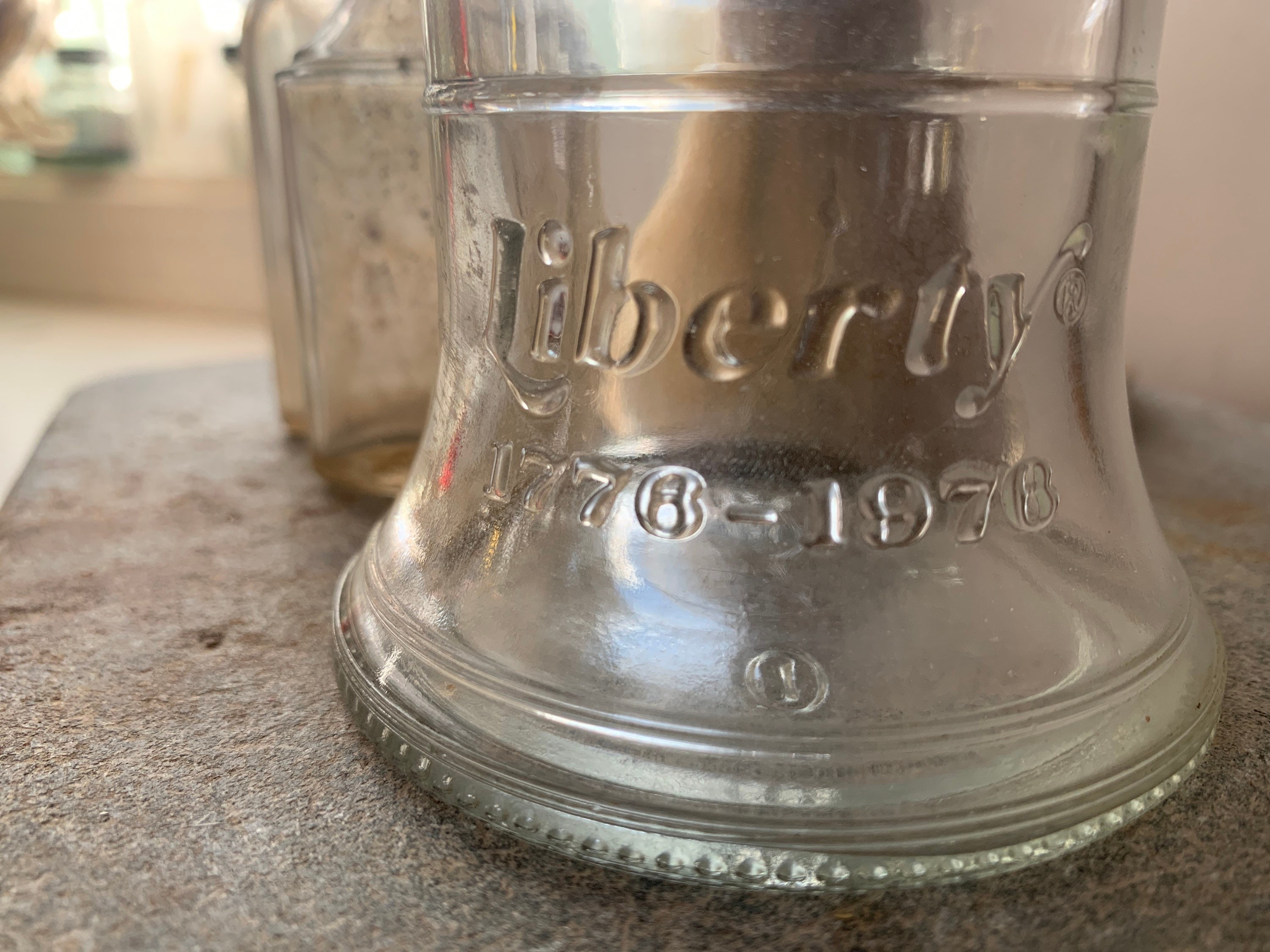 Vintage Liberty Bell Cherries Jar Etsy