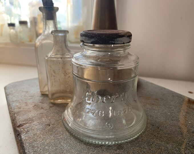 Vintage Liberty Bell Cherries Jar Etsy