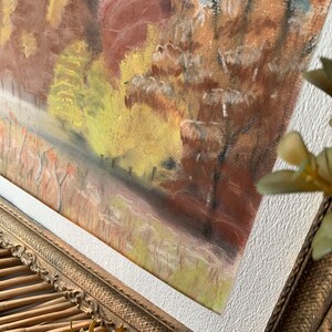 Almost Autumn Original Framed Painting main image 0