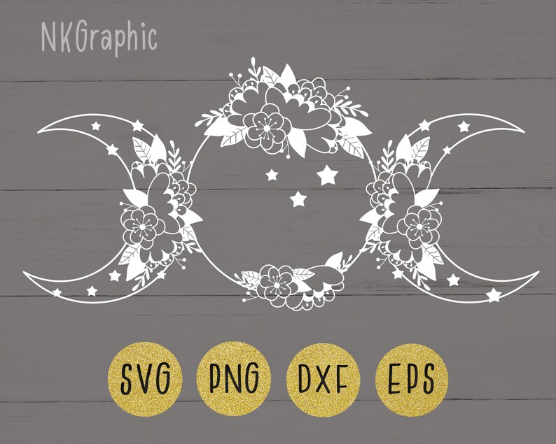 Free Free 143 Flower Moon Svg SVG PNG EPS DXF File