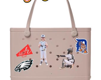 Custom Bogg Bag Charm | Personalized Logo Accessory | Sports Mom Tag